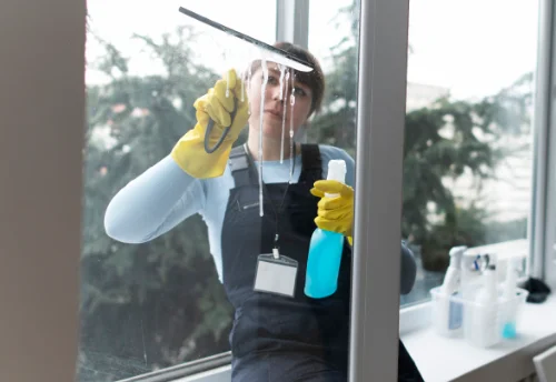 Nettoyage de vitres intérieures et extérieures à Saint-Hilaire-Taurieux